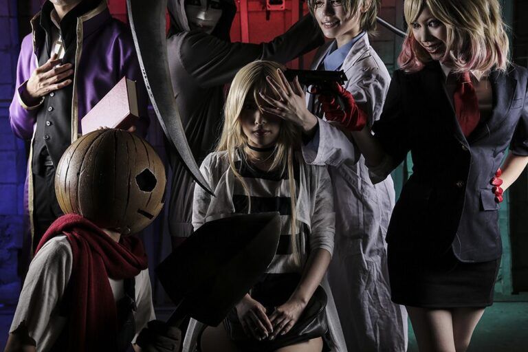 angels of death cosplay zack ray eddie gray danny and cathy best anime ever!